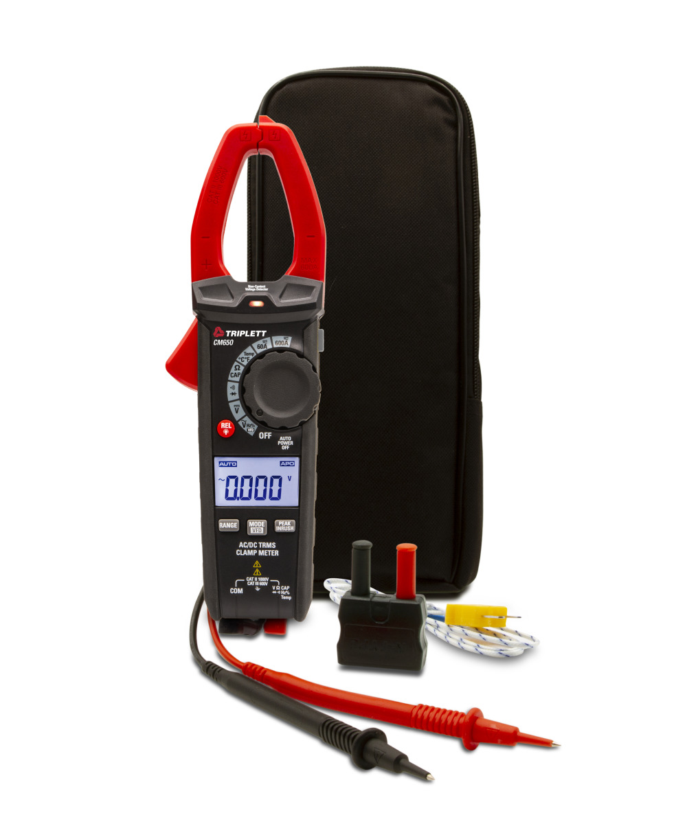 600A True RMS AC/DC Clamp Meter