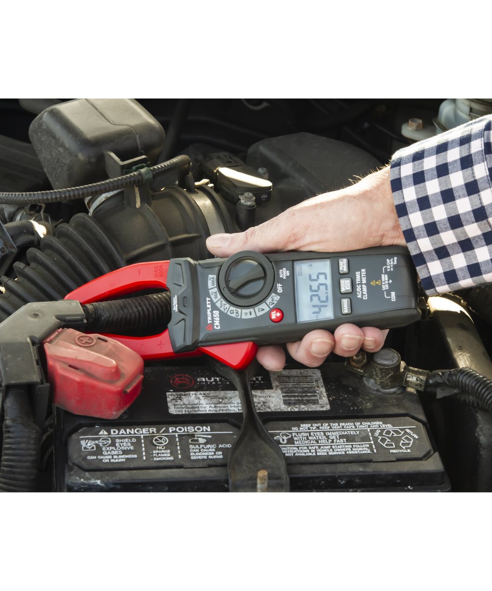 600A True RMS AC/DC Clamp Meter