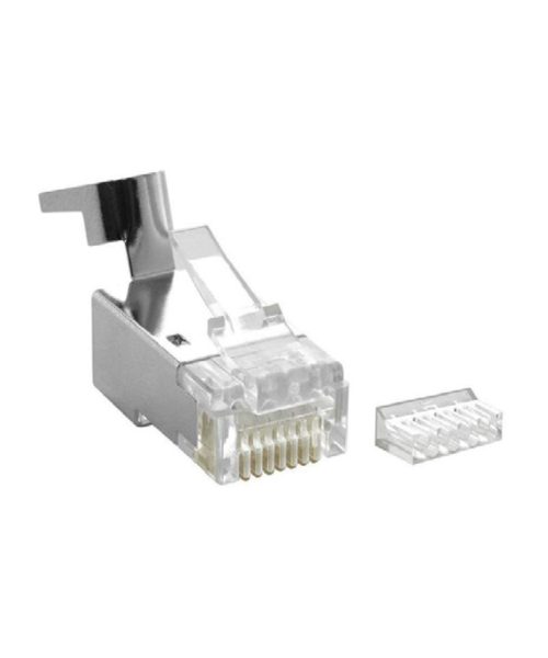 CAT7 RJ45 Shielded Connector, 100PK