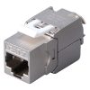CAT7 Shielded Keystone Jack,Metallic CAT7 Shielded Keystone Jack,Metallic