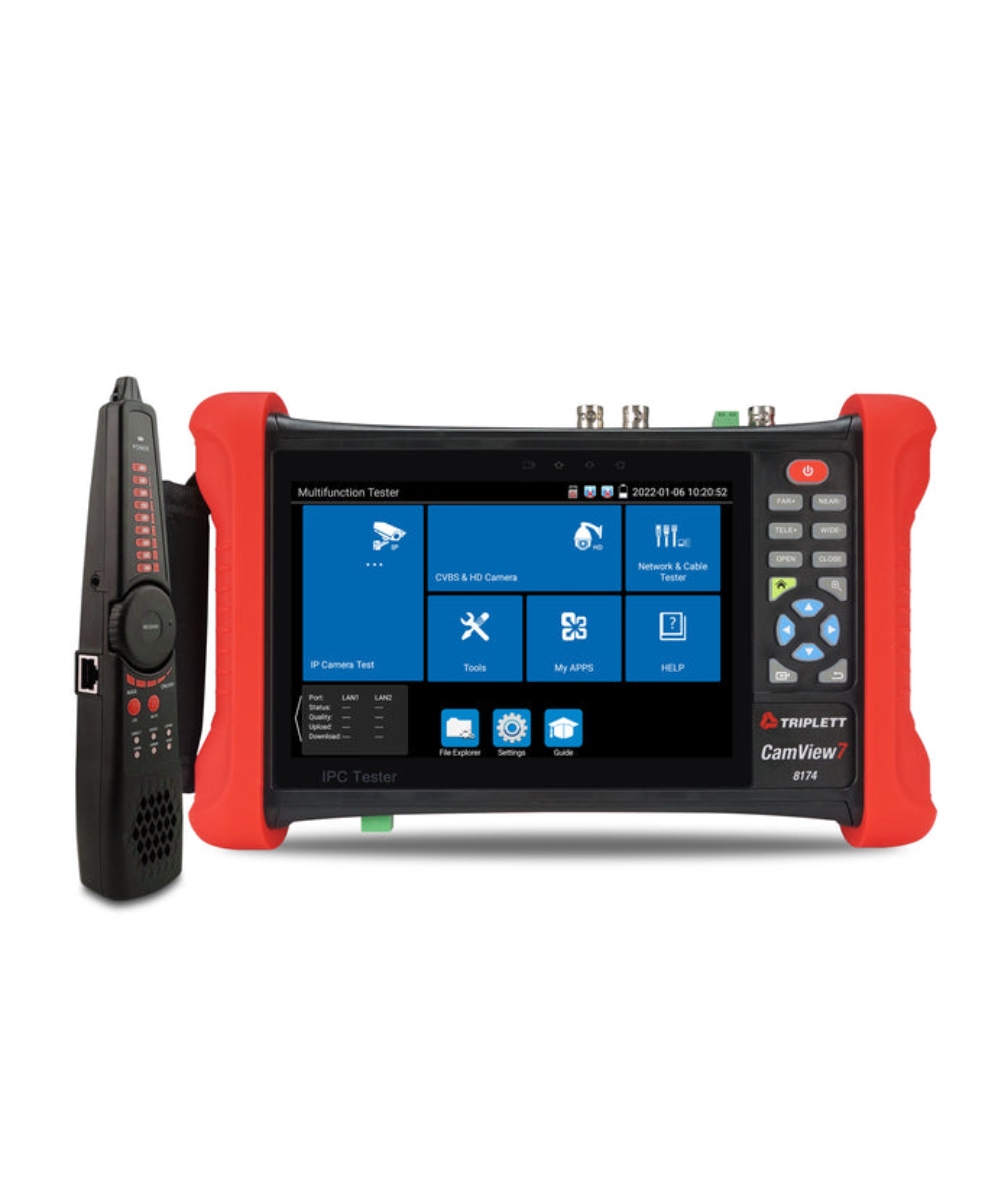 CamView 7 Camera Tester with 2.4G Spectrum Analyzer