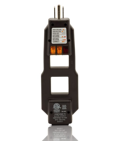 Combination AC Line Spliter and GFCI Receptacle Tester – SMET