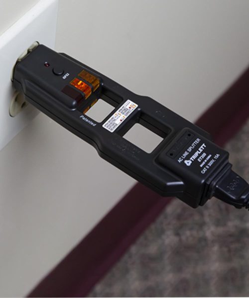 Combination AC Line Spliter and GFCI Receptacle Tester – SMET