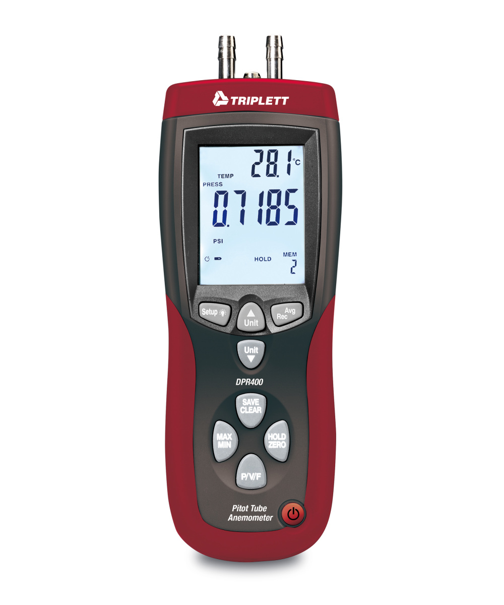 Differential Pressure, Airflow and Pitot Tube Meter