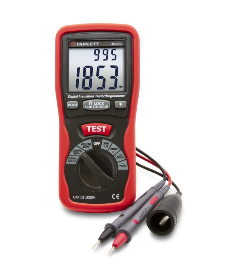 Digital insulation tester smet