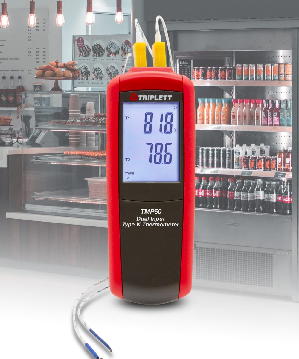 Dual Input Type K/J Thermometer