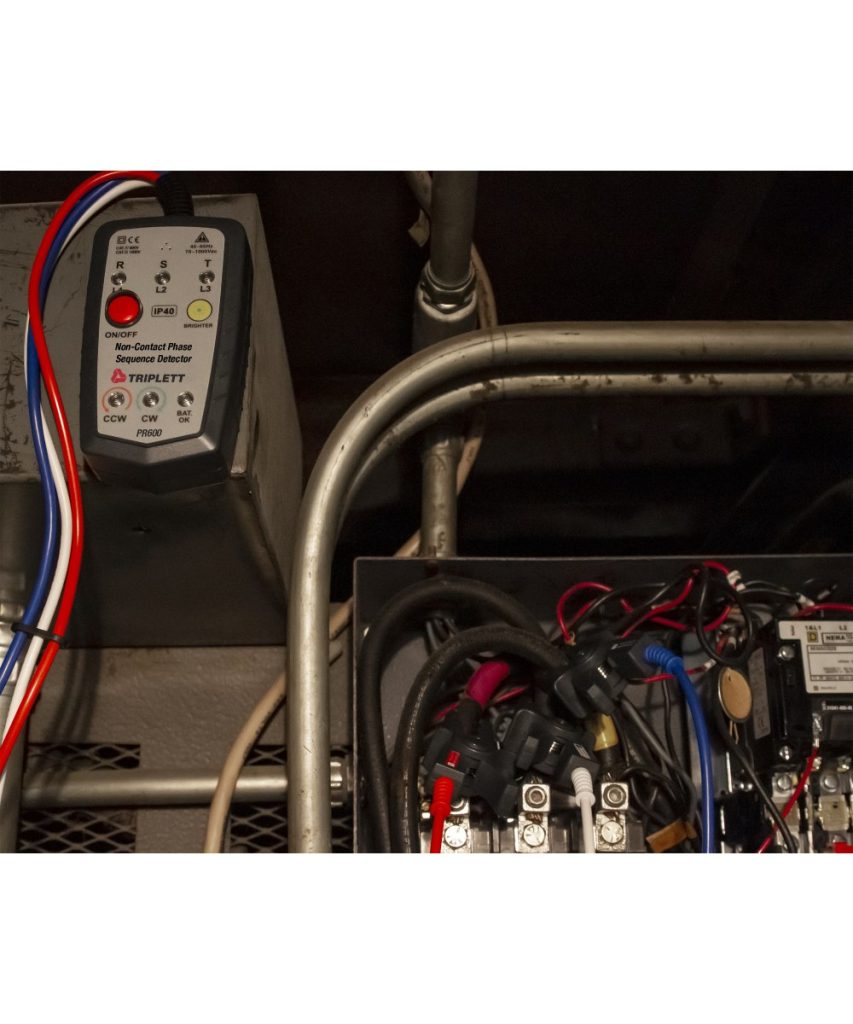 Motor Rotation Direction Detector Non-Contact Phase Rotation Detector – SMET